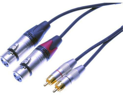 Contrik NAK6CF-BL Cinchkabel