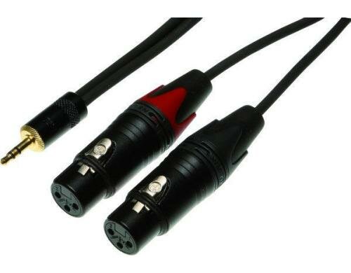Contrik NYK3MPS-BL Y-Kabel