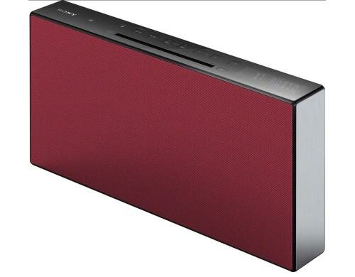 Sony CMT-X3CDR, Stereo-Anlage, rot CD, USB, NFC, Bluetooth