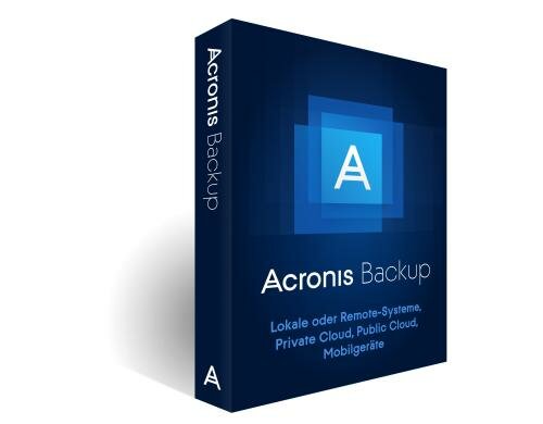 Acronis Cyber Backup Standard Workstation Box, Vollversion, DE