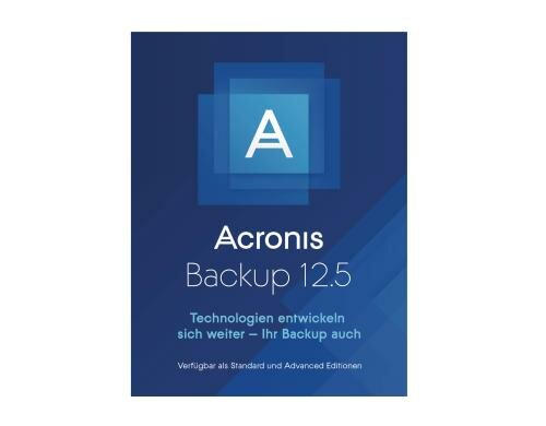 Acronis Cyber Backup Standard Workstation Box, Vollversion, EN