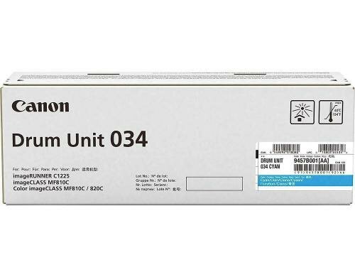 Trommeleinheit cyan, Canon C-EXV034C, Trommeleinheit cyan, 34000 Seiten,