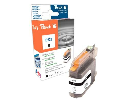 Peach Tinte Brother LC-223bk black 16ml 685 Seiten