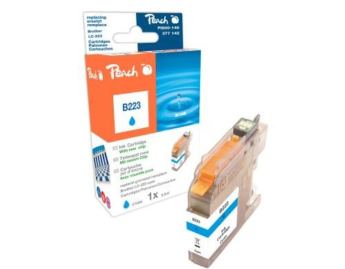 Peach Tinte Brother LC-223c cyan 8.5ml 795 Seiten
