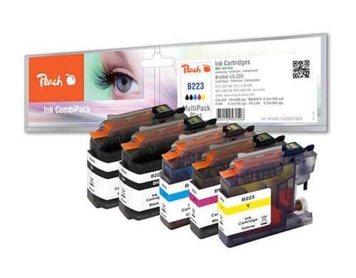 Peach Tinte Brother LC-223 Multipack Plus 2x16ml 3x8,5ml