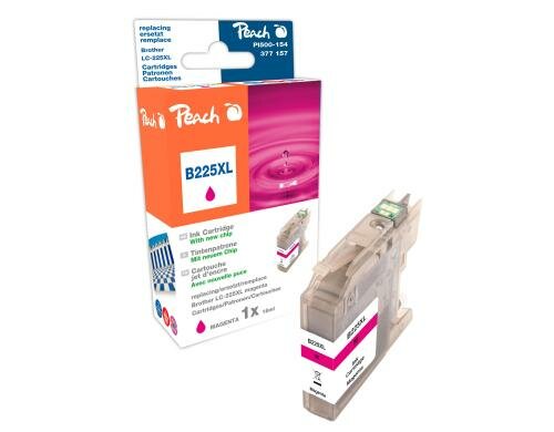 Peach Tinte Brother LC-225XLm magenta 16ml 1485 Seiten