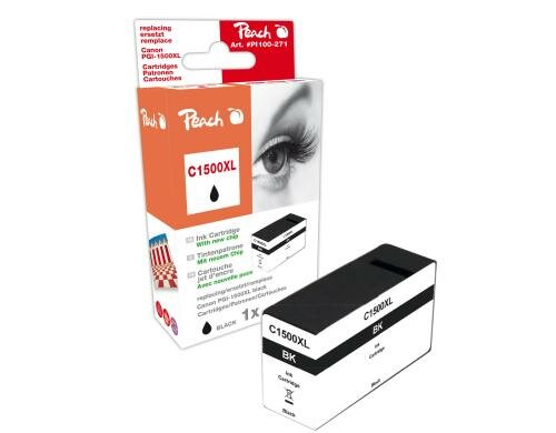 Peach Tinte Canon PGI-1500XL black 48ml 1600 Seiten