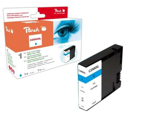 Peach Tinte Canon PGI-2500 cyan 25ml 2300 Seiten