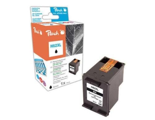 Peach Tinte HP C2P05E 62XL black 18ml 690 Seiten