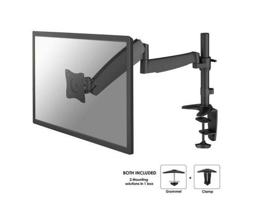 NewStar FPMA-D950BLACK Flatscreen Desk Mount (clamp/grommet)