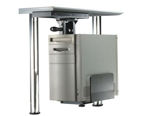 NewStar CPU-D250SILVER CPU Holder (H 39-54 cm / W 13-23 cm)