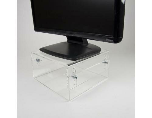 NewStar NSMONITOR40 Acrylic Monitor Raiser (height 7-13 cm)