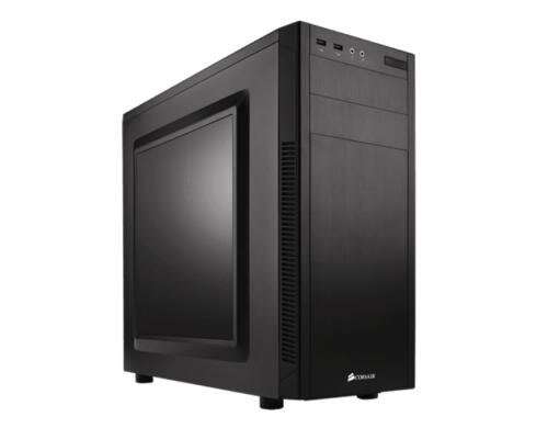 Corsair Midi Tower 100R Silent 2x 5.25, 4x Combo 3.5/2.5, 2xUSB 3.0