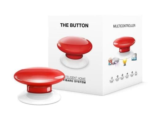 Fibaro Motion Button rot Z-Wave +