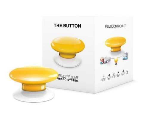Fibaro Motion Button gelb Z-Wave +