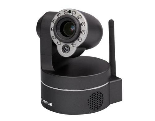 Olympia Alarmanlage Zubehör IP Kamera 1285Z 1 Stück,  5x optischem Zoom