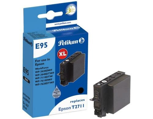 Tinte Pelikan Epson T2711 Nr. 27XL schwarz 18ml