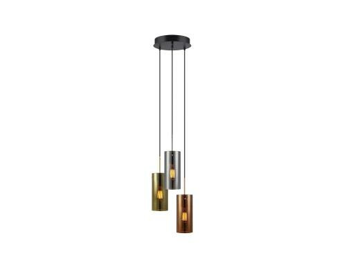 MARKSLOJD Storm 3L Pendelleuchte Multicolor 106072, E27 3x 40W, Dimmbar