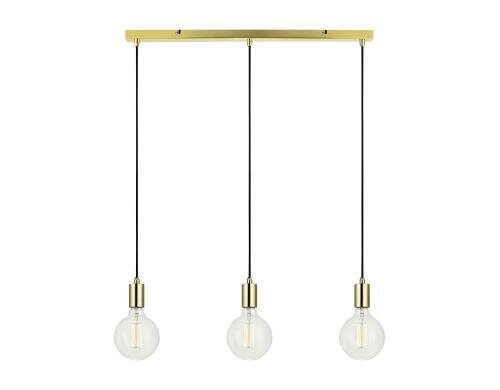 MARKSLOJD Sky 3L Pendelleuchte Messing 106335, 3x E27 60W, Dimmbar