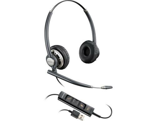 Plantronics EncorePro HW725 Duo USB, Noise Cancelling