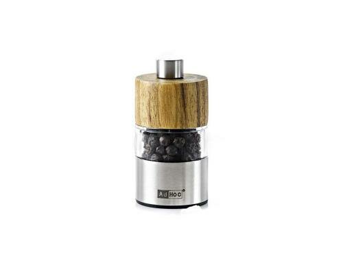 AdHoc Pfeffer/Salzmühle MP32 DAVID, Edelstahl/Akazienholz
