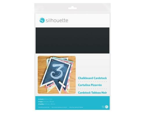 Silhouette Kreidepapier selbstklebend 6 Stück à 21.5 x 28 cm