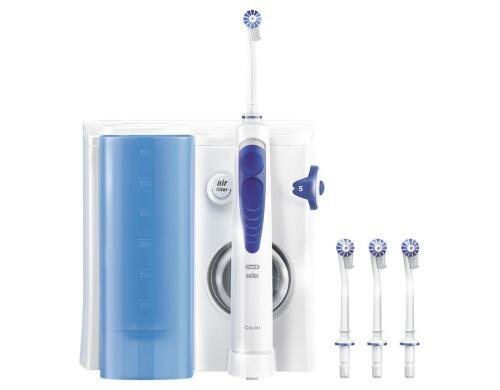 Oral-B Munddusche Prof.Care OxyJet 8000 U/Min., Monostrahl, 600 ml, 4 Düsen