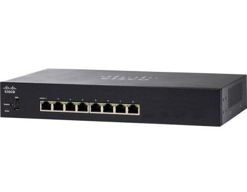 Cisco SG250-26: 26 Port Smart Switch 24xGE, 2xSFP/RJ45 1G, Montage: Rack