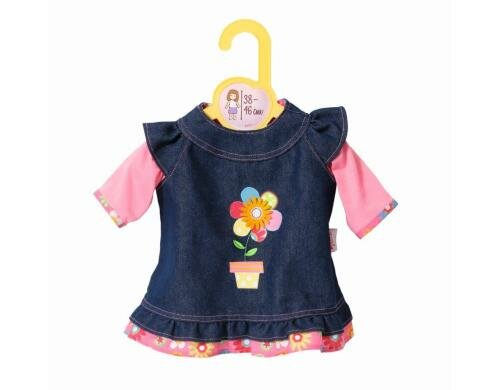 Dolly Moda Jeanskleid für alle Puppen 38-46 cm