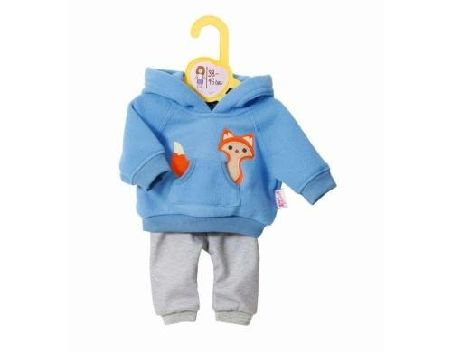Dolly Moda Sport Outfit blau für alle Puppen 38-46 cm