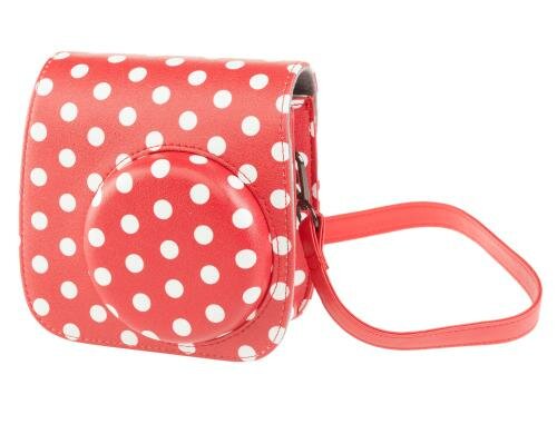 Fujifilm Instax Mini 8/9 Case Punkte rot für Mini 8 und 9
