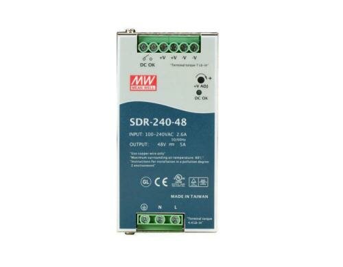 Mean Well DIN Rail Netzgerät SDR-240-48, 48V - 5A - 240W
