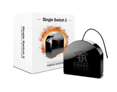 Fibaro Relais Unterputzeinsatz 1 Schalter V5, Z-Wave, Relais, max 2.5kW