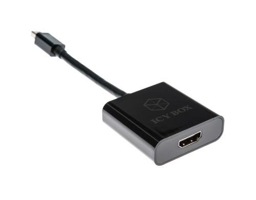 ICY BOX IB-538 Mini Dis.Port zu HDMI Auflösungen bis zu 1920x1080@60 Hz