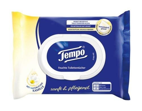 Tempo Feuchttücher sanft&pflegend Kamille 42 Tücher