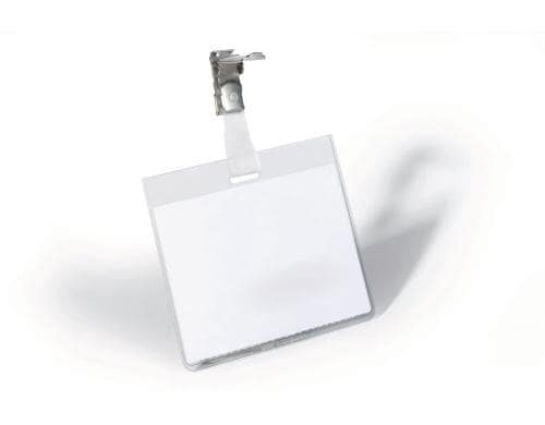 Durable Namensschild Clip 90 x 60 mm Pack à 25 Stück