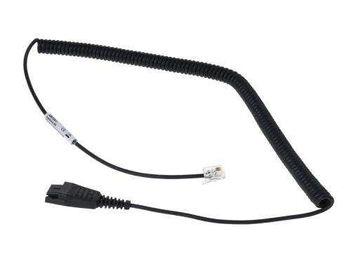 freeVoice FCF Spiralkabel FCC4/4 Stecker und QD