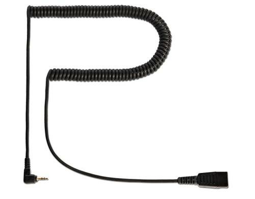 freeVoice ST25PS Spiralkabel 2.5mm Klinke und QD