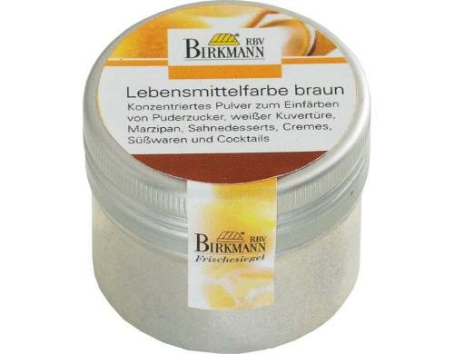 RBV Birkmann Lebensmittelfarbe Braun 10g