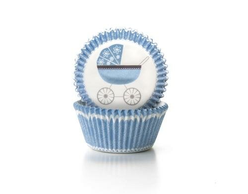 Ibili Muffin-Papierbackförmchen Baby 100 Stück, 2 Design