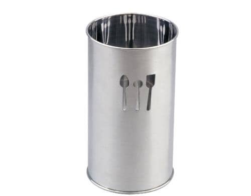 Ibili Utensilienhalter Küche 10 cm x 18 cm, Edelstahl