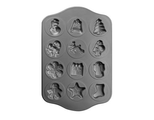 Ibili Backform Weihnachten 12er 36 cm x 30 cm