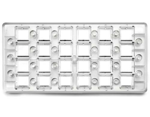 Ibili Pralinenform Gastro Quadrat 27 cm x 14 cm, mit Magnet