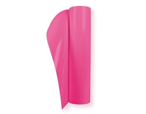 HappyFabric HappyFlock neonpink 1 Rolle, 25 x 100 cm