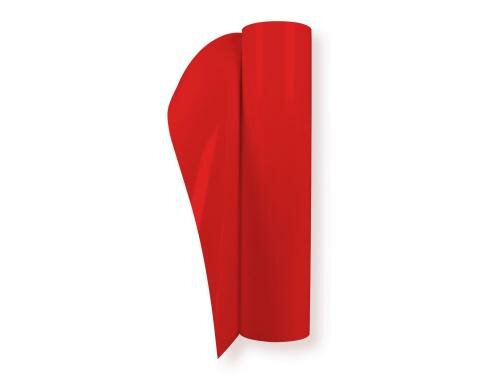 HappyFabric HappyFlock signalrot 1 Rolle, 25 x 100 cm