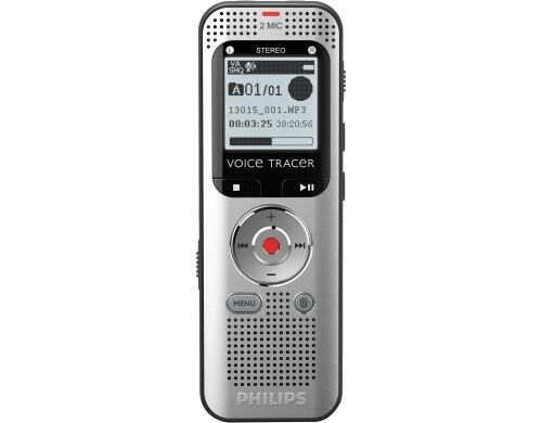 Philips Digital Voice Tracer DVT2000 Digitales Diktiergerät für Gespräche