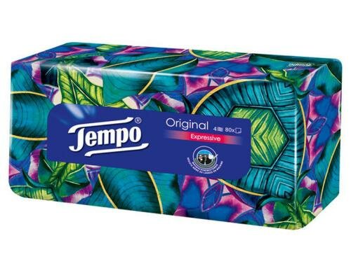 Tempo Box à 80 Tücher 4-lagig