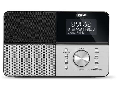 Technisat DigitRadio 306, DAB-Radio DAB+, UKW, Netzbetrieb