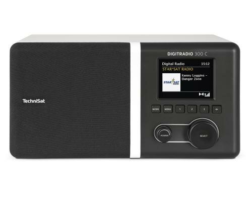 Technisat DigitRadio 300 C Weiss DAB+, UKW, Displayanzeige