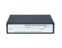 HP 1420-5G: 5 Port Switch, 1Gbps AutoUplink, lüfterlos